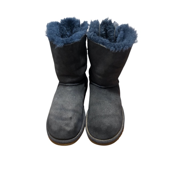 UGG Australia Bailey Bow Style 1002954 Boots in Blue Size 6 - Picture 1 of 11